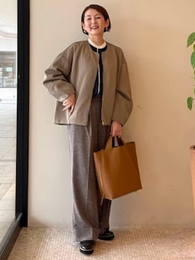 BEAMS HEART WOMENさん（レディース・163cm）の秋コーディネート