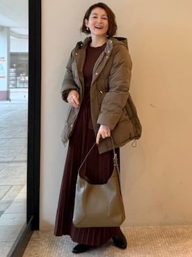 BEAMS HEART WOMENさん（レディース・163cm）の秋コーディネート