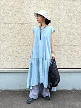 BEAMS HEART WOMENさん(レディース・153cm)の夏コーディネート