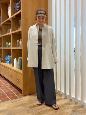 BEAMS HEART WOMENさん（レディース・159cm）の夏コーディネート