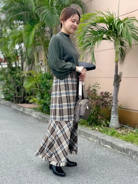 BEAMS HEART WOMENさん（レディース・157cm）の冬コーディネート