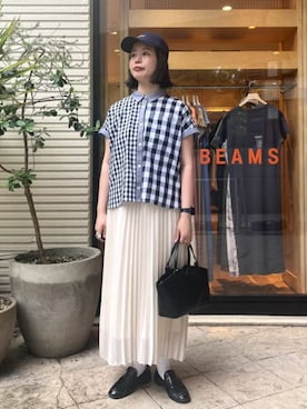 BEAMS HEART WOMENさん(レディース・159cm)の春コーディネート