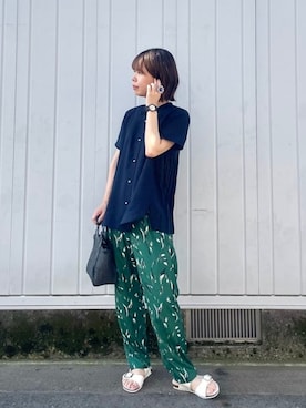 BEAMS HEART WOMENさん（レディース・153cm）の夏コーディネート