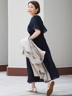 BEAMS HEART WOMENさん(レディース・163cm)の夏コーディネート