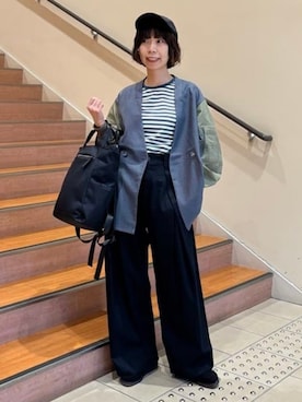 BEAMS HEART WOMENさん（レディース・156cm）の秋コーディネート