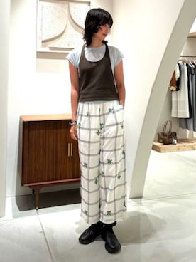 BEAMS HEART WOMENさん(レディース・172cm)の夏コーディネート