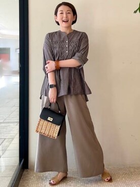 BEAMS HEART WOMENさん(レディース・163cm)の夏コーディネート