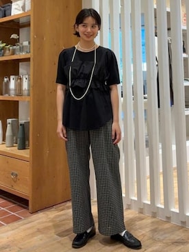 BEAMS HEART WOMENさん(レディース・159cm)の夏コーディネート