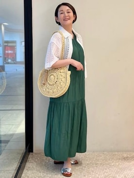 BEAMS HEART WOMENさん(レディース・163cm)の夏コーディネート