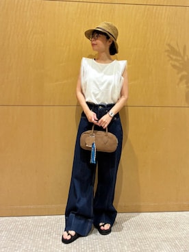 BEAMS HEART WOMENさん(レディース・153cm)の夏コーディネート