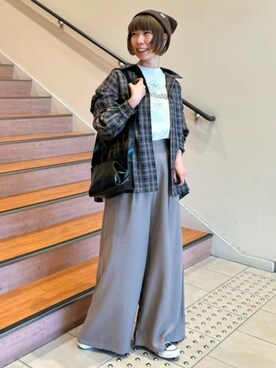 BEAMS HEART WOMENさん(レディース・158cm)の秋コーディネート