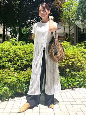 BEAMS HEART WOMENさん（レディース・153cm）の夏コーディネート