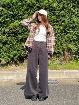 BEAMS HEART WOMENさん（レディース・155cm）の秋コーディネート