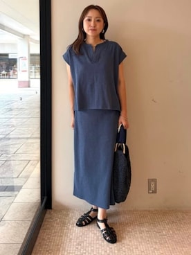 BEAMS HEART WOMENさん(レディース・161cm)の夏コーディネート