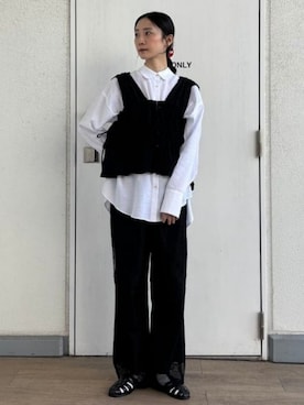 「BEAMS HEART（ビームスハート）のアイテム」を使った、BEAMS HEART WOMENさん（レディース・163cm）の春コーディネート