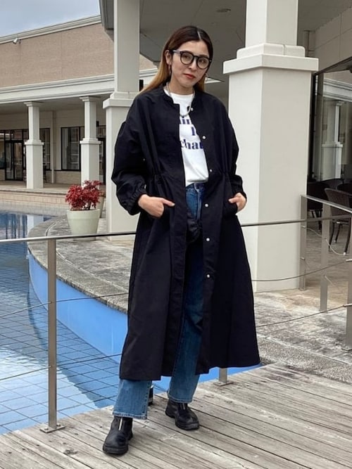 セール】【3色展開】ドロスト ロング シャツコート（その他アウター  