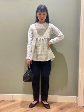 BEAMS HEART WOMENさん（レディース・166cm）の冬コーディネート