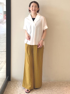 BEAMS HEART WOMENさん(レディース・163cm)の夏コーディネート