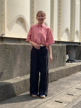 BEAMS HEART WOMENさん（レディース・162cm）の夏コーディネート