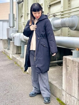 BEAMS HEART WOMENさん(レディース・156cm)の冬コーディネート