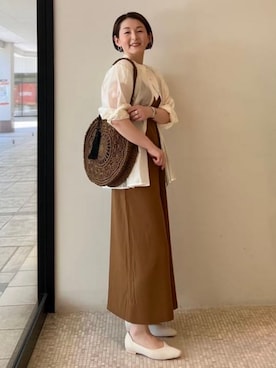 BEAMS HEART WOMENさん（レディース・163cm）の春コーディネート