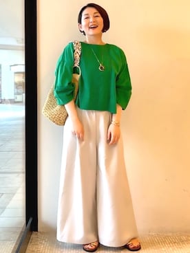 BEAMS HEART WOMENさん（レディース・163cm）の春コーディネート