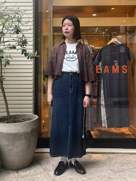 BEAMS HEART WOMENさん(レディース・159cm)の春コーディネート