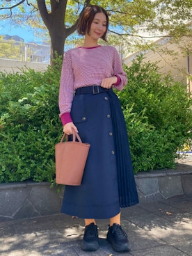 BEAMS HEART WOMENさん（レディース・163cm）の夏コーディネート