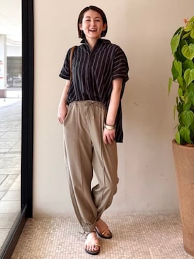 BEAMS HEART WOMENさん(レディース・163cm)の夏コーディネート