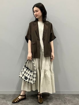 BEAMS HEART WOMENさん（レディース・164cm）の春コーディネート