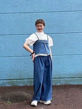 BEAMS HEART WOMENさん（レディース・159cm）の春コーディネート