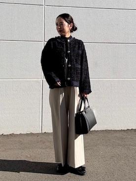 BEAMS HEART WOMENさん（レディース・160cm）の冬コーディネート