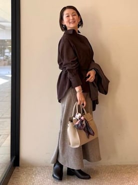 BEAMS HEART WOMENさん(レディース・163cm)の冬コーディネート