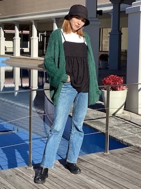 BEAMS HEART WOMENさん（レディース・158cm）の冬コーディネート