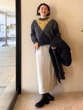 BEAMS HEART WOMENさん（レディース・163cm）の秋コーディネート