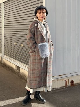 BEAMS HEART WOMENさん(レディース・165cm)の冬コーディネート