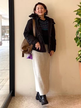 BEAMS HEART WOMENさん（レディース・163cm）の秋コーディネート