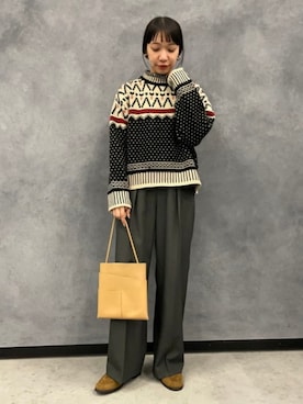 BEAMS HEART WOMENさん(レディース・157cm)の秋コーディネート