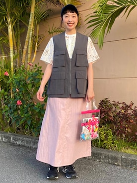 BEAMS HEART WOMENさん(レディース・161cm)の春コーディネート