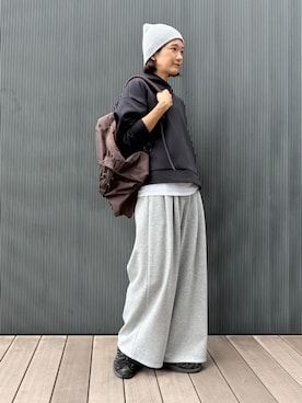 「mgh（エムジーエイチ）のアイテム」を使った、BEAMS HEART WOMENさん（レディース・160cm）の夏コーディネート