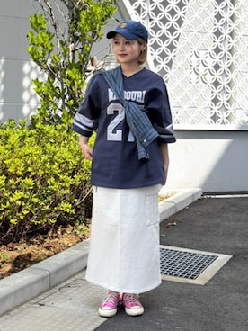 BEAMS HEART WOMENさん（レディース・153cm）の春コーディネート