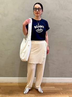 BEAMS HEART WOMENさん（レディース・160cm）の春コーディネート
