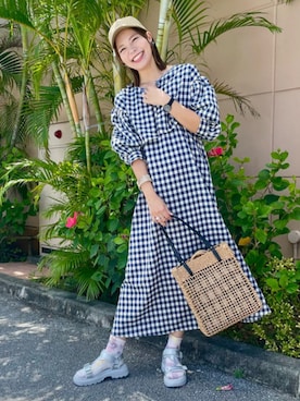 BEAMS HEART WOMENさん(レディース・172cm)の夏コーディネート