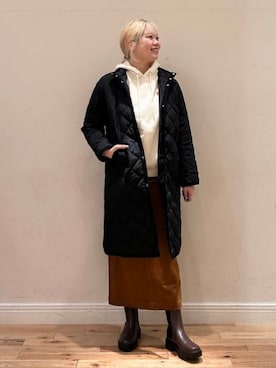BEAMS HEART WOMENさん（レディース・168cm）の冬コーディネート