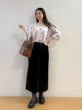 BEAMS HEART WOMENさん（レディース・168cm）の冬コーディネート