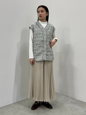 BEAMS HEART WOMENさん（レディース・158cm）の冬コーディネート