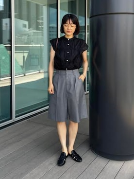 BEAMS HEART WOMENさん（レディース・160cm）の夏コーディネート