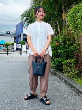 BEAMS HEART WOMENさん（レディース・157cm）の夏コーディネート