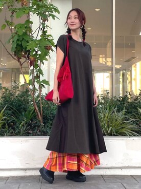 BEAMS HEART WOMENさん（レディース・164cm）の夏コーディネート