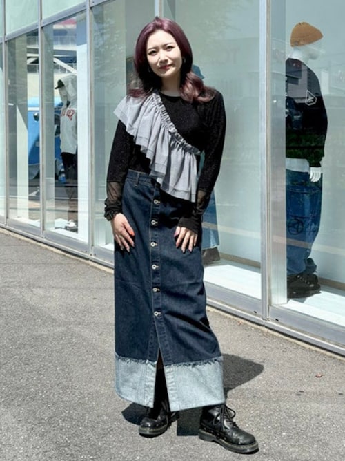 Dydine Tank Heart - Fine Linen ブラック XS IPEKER プリント ピンタック ブラウス｜ SHIPS 公式サイト